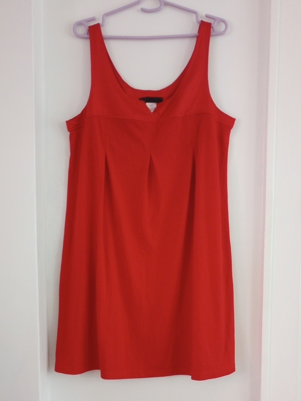 Aeropostale Red Scoop-Neck Intimate Summer Sleepwear Chemise Dress Size Large